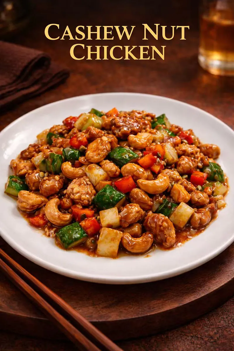 Cashew Nut Chicken at Lee's Kitchen，a Chinese Restaurant in Tualatin